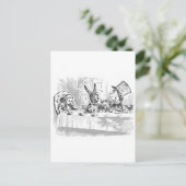 Tea Party van Mad Hatter Briefkaart (Staand voorkant)
