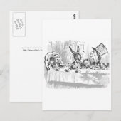 Tea Party van Mad Hatter Briefkaart (Voorkant / Achterkant)
