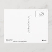 Tea Party van Mad Hatter Briefkaart (Achterkant)