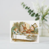 Tea Party van Mad Hatter Briefkaart (Staand voorkant)