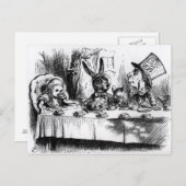 Tea Party van Mad Hatter Briefkaart (Voorkant / Achterkant)