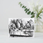 Tea Party van Mad Hatter Briefkaart (Staand voorkant)