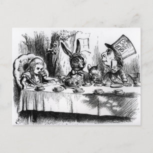 Tea Party van Mad Hatter Briefkaart