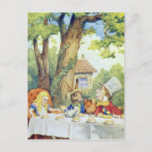 Tea Party van Mad Hatter Briefkaart (Voorkant)