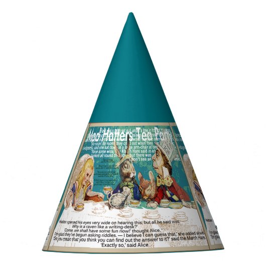 Tea Party van Mad Hatter Feesthoedjes (Voorkant)