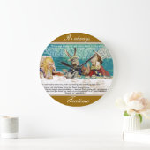 Tea Party van Mad Hatter Grote Klok (Huis)