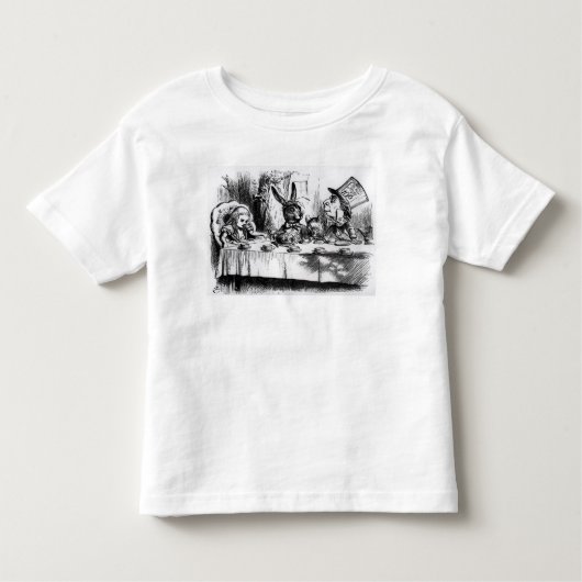 Tea Party van Mad Hatter Kinder Shirts (Voorkant)