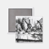 Tea Party van Mad Hatter Magneet (Voorkant / Achterkant)