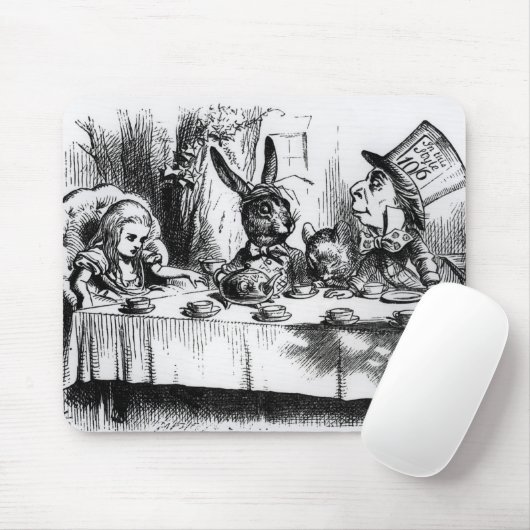Tea Party van Mad Hatter Muismat (Met muis)