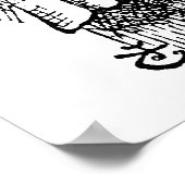 Tea Party van Mad Hatter Poster (Hoek)