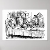 Tea Party van Mad Hatter Poster (Voorkant)