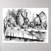 Tea Party van Mad Hatter Poster (Voorkant)