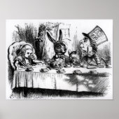 Tea Party van Mad Hatter Poster (Voorkant)