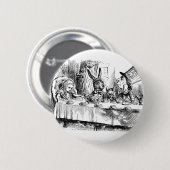 Tea Party van Mad Hatter Ronde Button 5,7 Cm (Voorkant /achterkant)