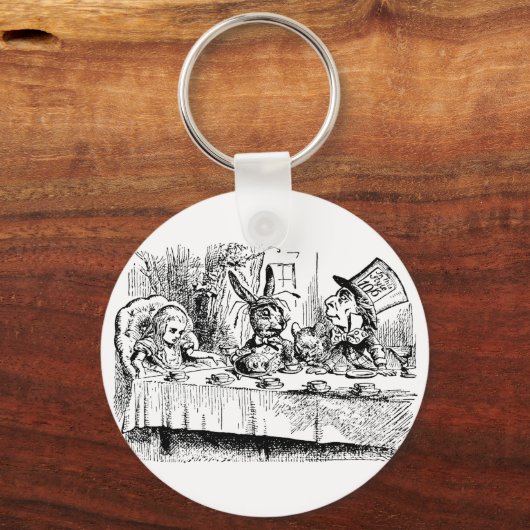 Tea Party van Mad Hatter Sleutelhanger (Voorkant)