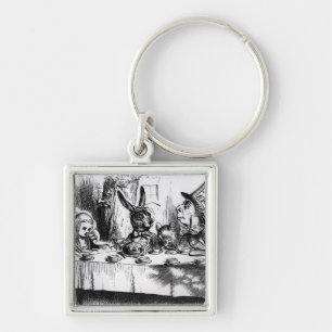 Tea Party van Mad Hatter Sleutelhanger