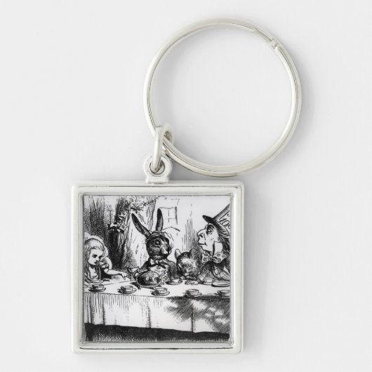 Tea Party van Mad Hatter Sleutelhanger (Voorkant)