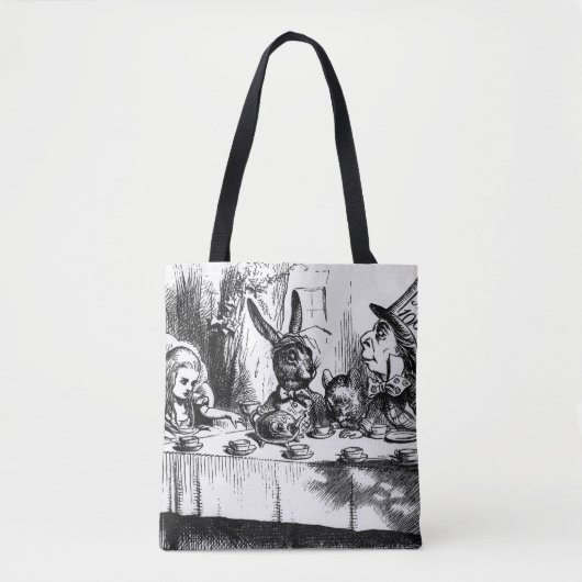 Tea Party van Mad Hatter Tote Bag (Voorkant)