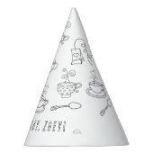 Tea Party Verjaardagsfeestje Pet Feesthoedjes (Rechts)