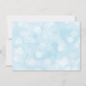 Tea Party verjaardagsfeestje uitnodigingen (Achterkant)