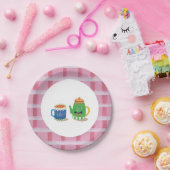 Tea Party Verjaardagspapier Bord (Feest)