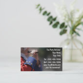 Tea Party Visitekaartjes (Staand voorkant)