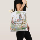 Tea Party voor moeder en dochter Tote Bag (Dichtbij)