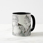  Tea Party-vrienden, een kopje dat juicht Mok (Voorkant rechts)