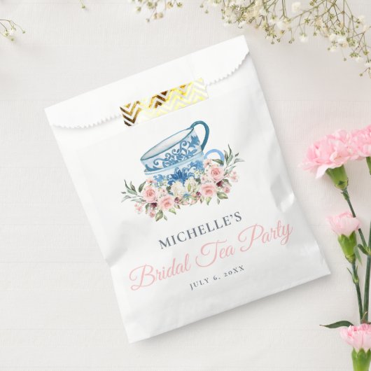 Tea Party Vrijgezellenfeest Bedankzakje (Gezegeld)