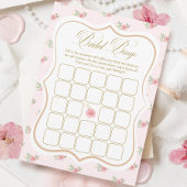 Tea Party Vrijgezellenfeest Bingo Spel Kaart