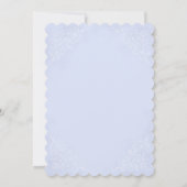  Tea Party Vrijgezellenfeest Blauw Kaart (Achterkant)