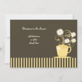 Tea Party Vrijgezellenfeest Kaart (Achterkant)