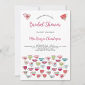 Tea Party Vrijgezellenfeest Kaart (Voorkant)