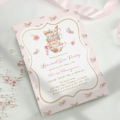 Tea Party Vrijgezellenfeest Kaart