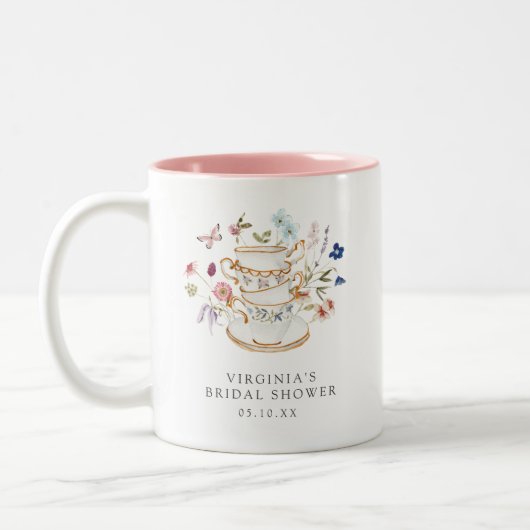 Tea Party Vrijgezellenfeest Koffie Mok (Links)