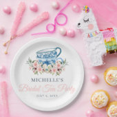 Tea Party Vrijgezellenfeest Papieren Bordje (Feest)