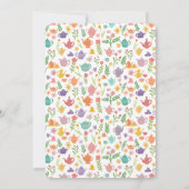 Tea Party Vrijgezellenfeest Schattige Kleurrijke C Kaart (Achterkant)