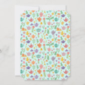 Tea Party Vrijgezellenfeest Schattige Kleurrijke C Kaart (Achterkant)
