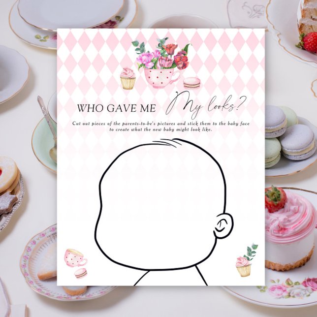 Tea party - Who gave me my looks baby game (Creator heeft geüpload)