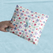 Tea Party Wonderland Waterverf Pastel Pattern Tissuepapier