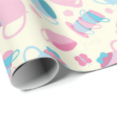 Tea Party wrapping paper Cadeaupapier (Rol Hoek)