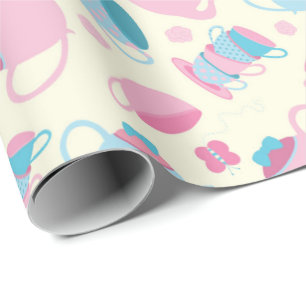 Tea Party wrapping paper Cadeaupapier