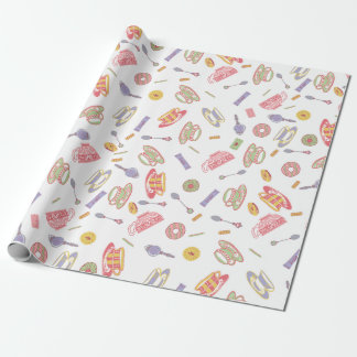 Tea Party wrapping paper Cadeaupapier
