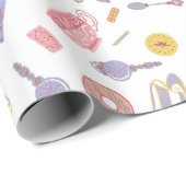 Tea Party wrapping paper Cadeaupapier (Rol Hoek)