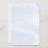 Tea Party Yellow Wildflower Vrijgezellenfeest Kaart (Achterkant)