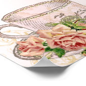  Tea Party-zittingsschema Poster (Hoek)