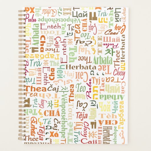 Tea Planner (Voorkant)