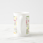 Tea Porselein Kop (Achterkant)