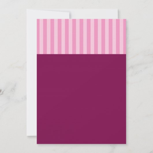 Tea Pot and Pastries Bridal Shower Invitation Kaart (Achterkant)