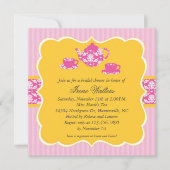 Tea Pot Bridal Shower Invitation Kaart (Voorkant)